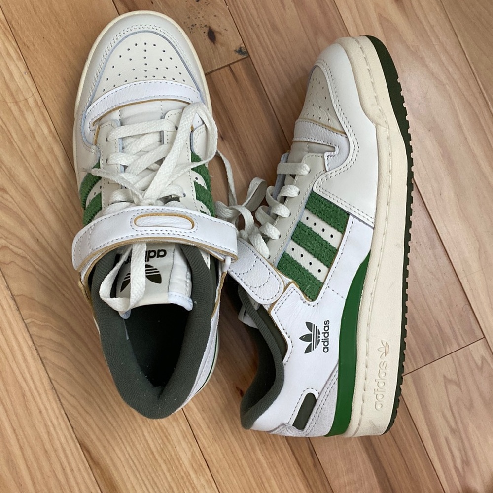 adidas forum 84 low green